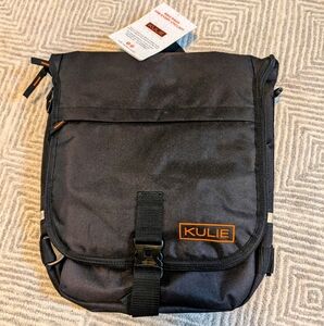 Kulie Backpack Convertible Bicycle Pannier Bag (Black) New With Tags